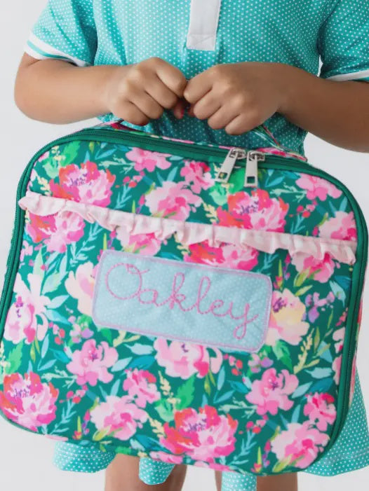 SugarBee Insulated Lunch Bag - Peony Floral