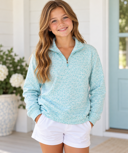 Properly Tied Girls Range Pullover - Pep Powder