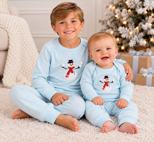Squiggles Necktie Frosy LS Two Pc Set