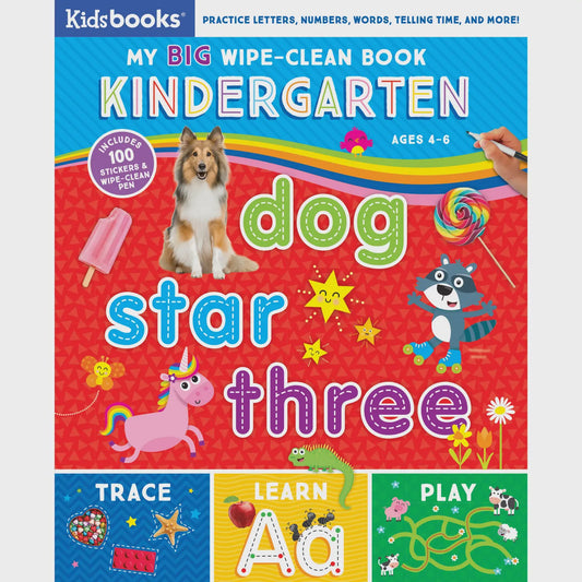 My Big Wipe Clean Book - Kindergarten