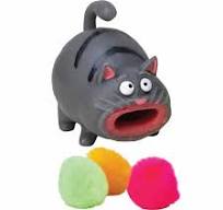 The Cat has a Hairball!