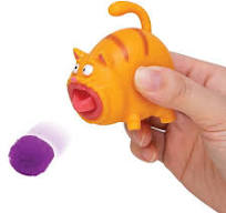 The Cat has a Hairball!