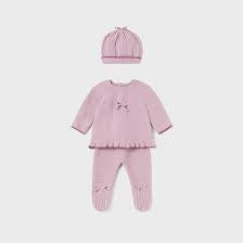 Mayoral 3 pc Violet Pant Set