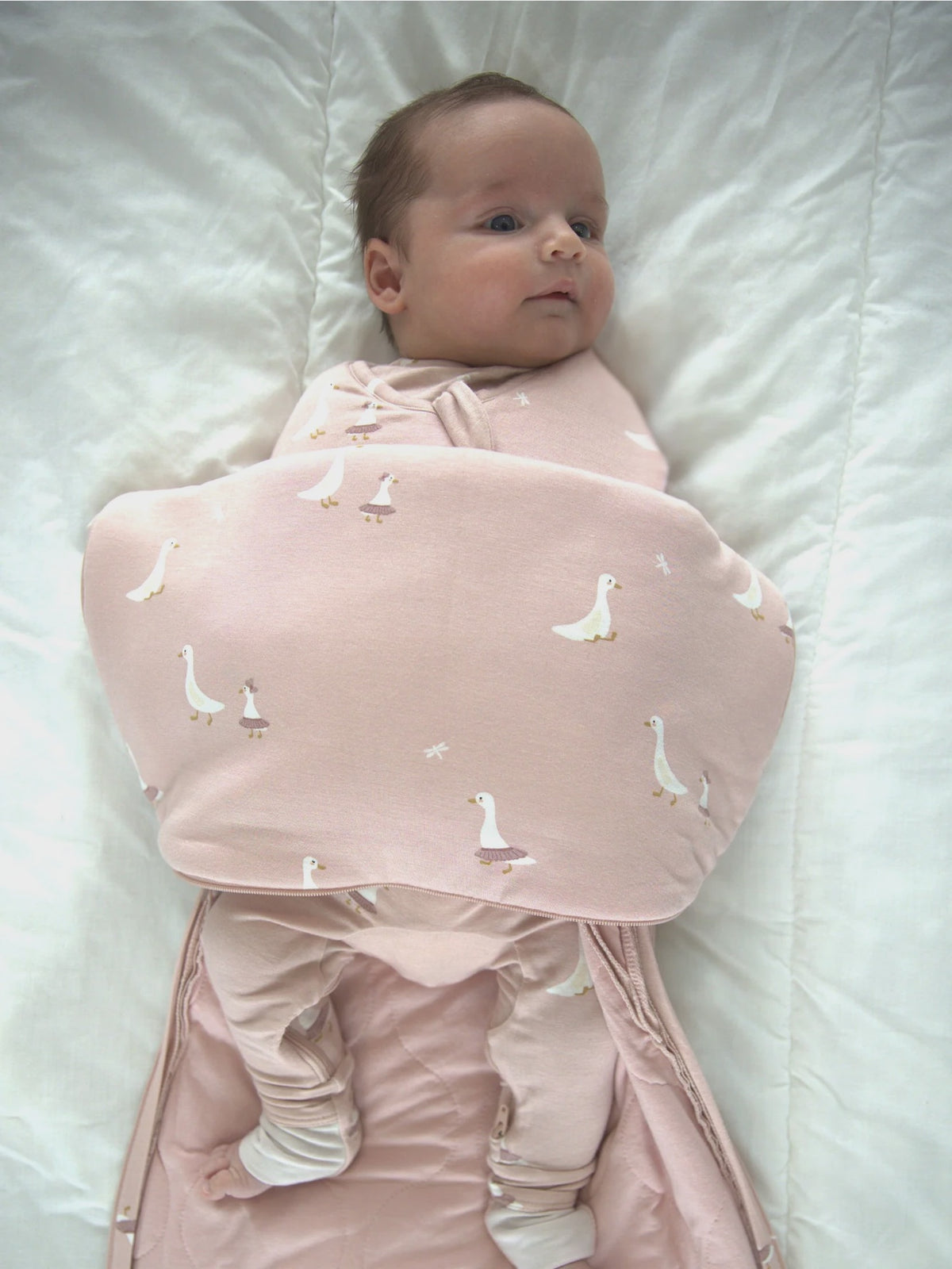 Gunamuna Swaddle Sleep Sack Tutu Goose - NB/03M