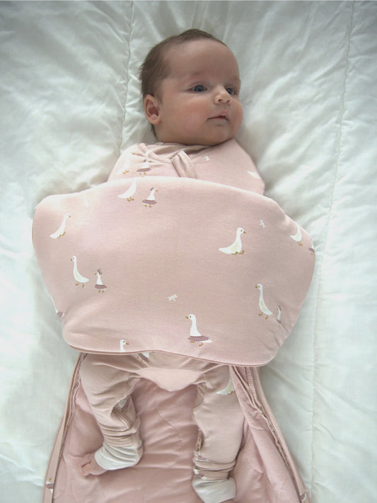 Gunamuna Swaddle Sleep Sack Tutu Goose - NB/03M
