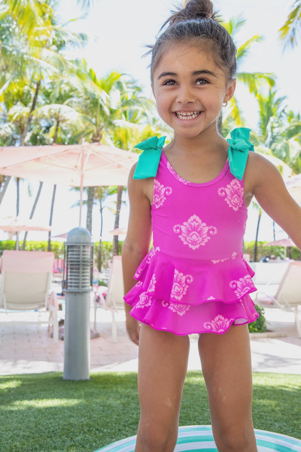 Blueberry Bay Sea Breeze One-Piece Swimsuit