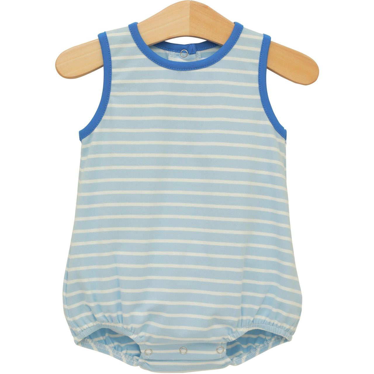 Trotter Street Kids Drew Bubble-Sky Blue Stripe/Blue