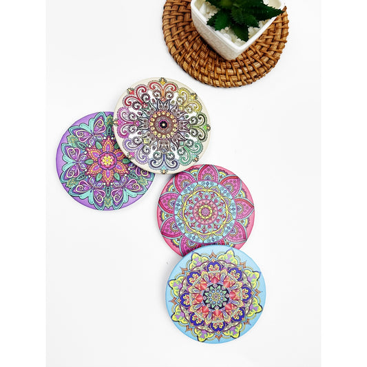 Mandala Pattern Compact Mirror