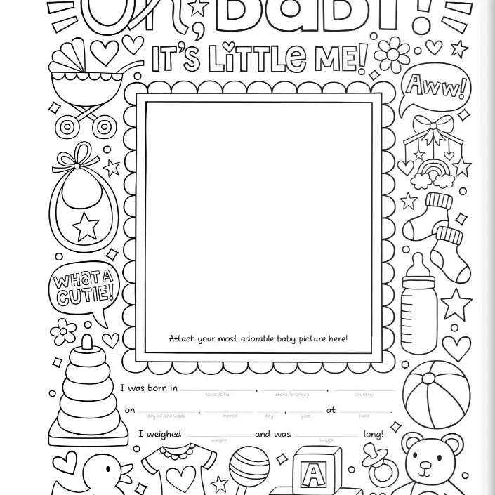 Notebook Doodles Amazing Me Coloring & Activity Book