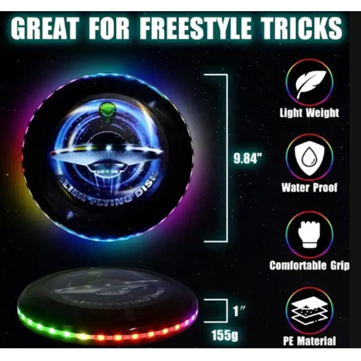 Glow in the Dark Flying Disc