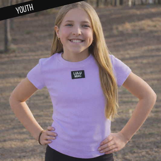 Lulu Mac Youth Baby Doll Top - Lavender