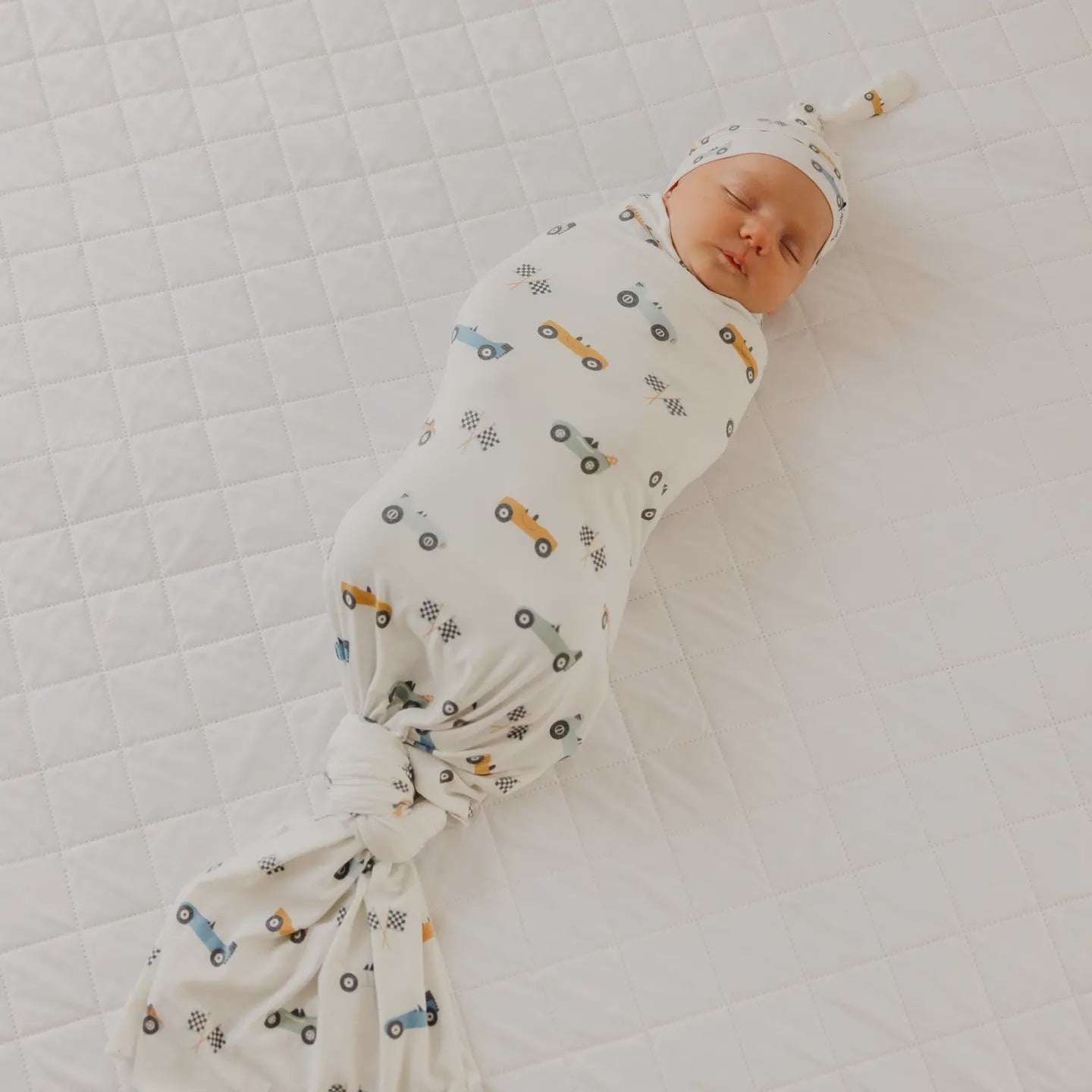 Copper Pearl Swaddle Blanket - Speedster