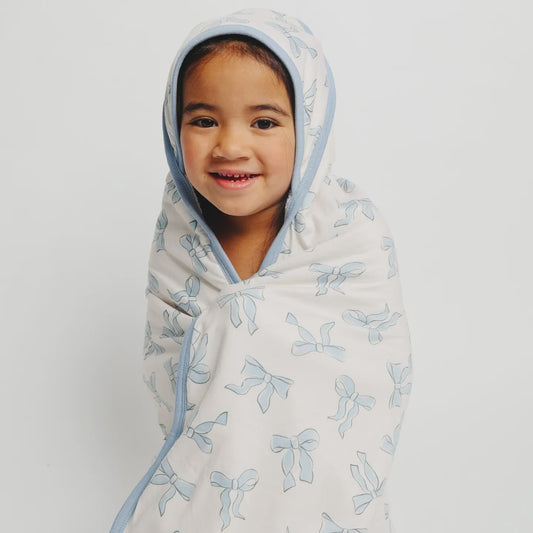 Copper Pearl Hooded Towel - Daphne