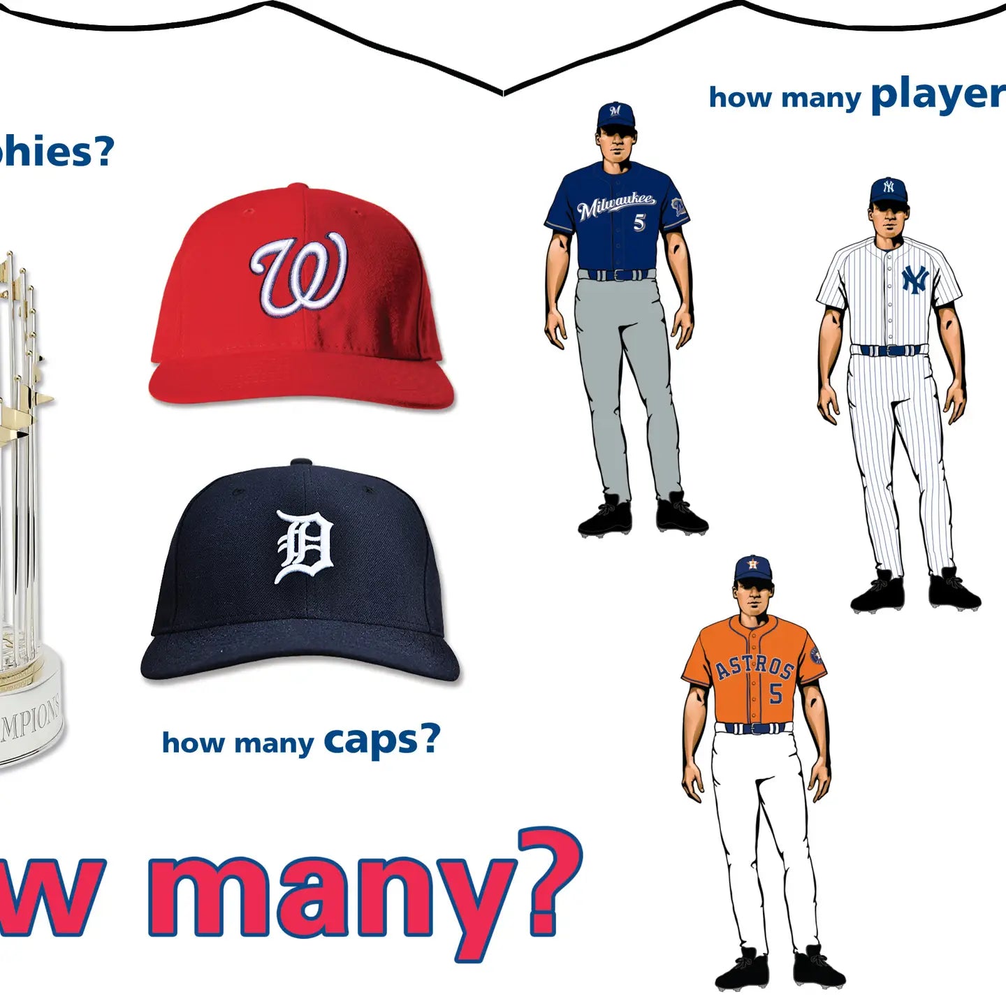 Major League Baseball 123 - My First Counting Book
