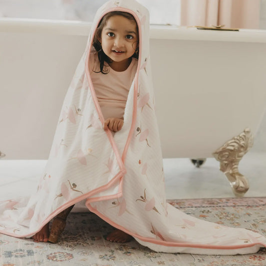 Copper Pearl Big Kid Hooded Towel - Katerina