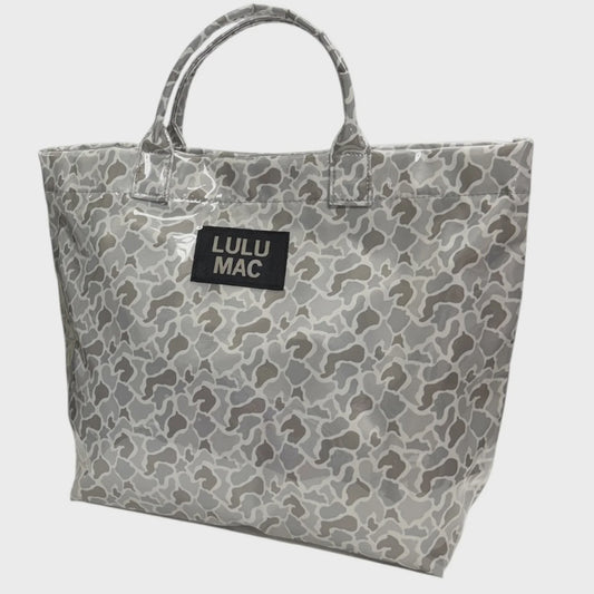 Lulu Mac Tote Bag - White Camo