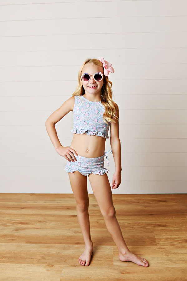 Swoon Baby Ditsy Bloom 2 pc Swim Suit