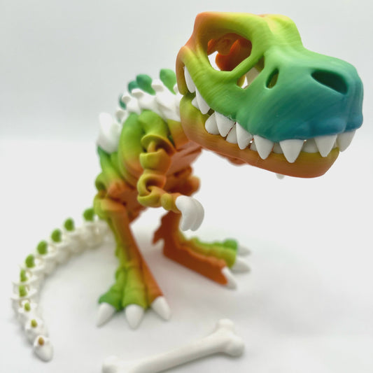 Bumpa Built Jumbo Rainbow T Rex