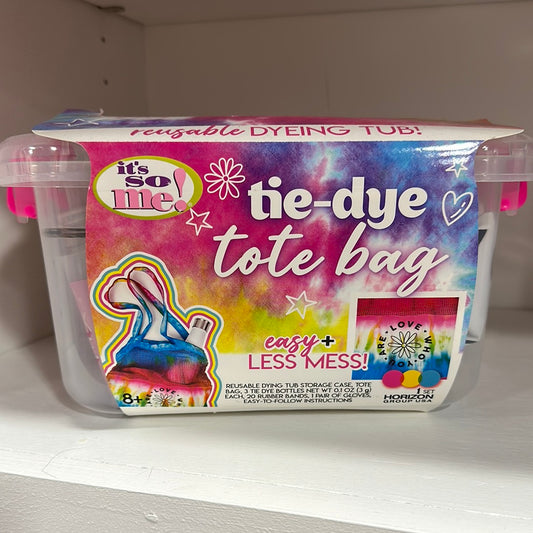 REUSABLE DYING TUB TIE DYE TOTE BAG KIT