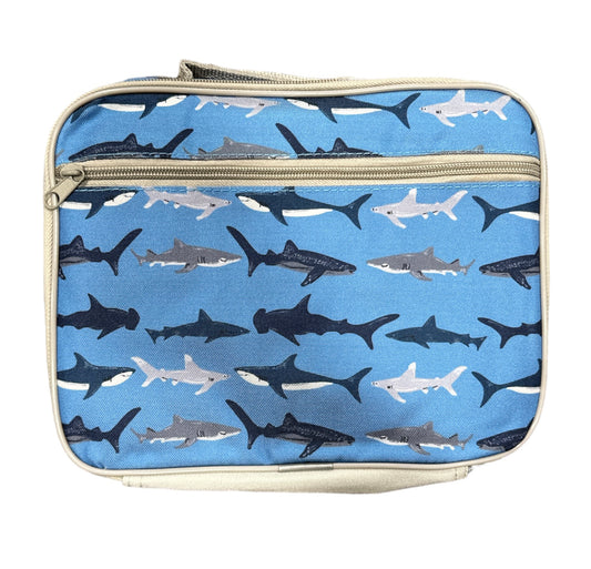 Shark Print Lunch Box