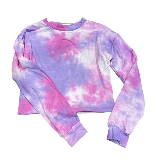 Tie Dye Pink/Purple Pullover