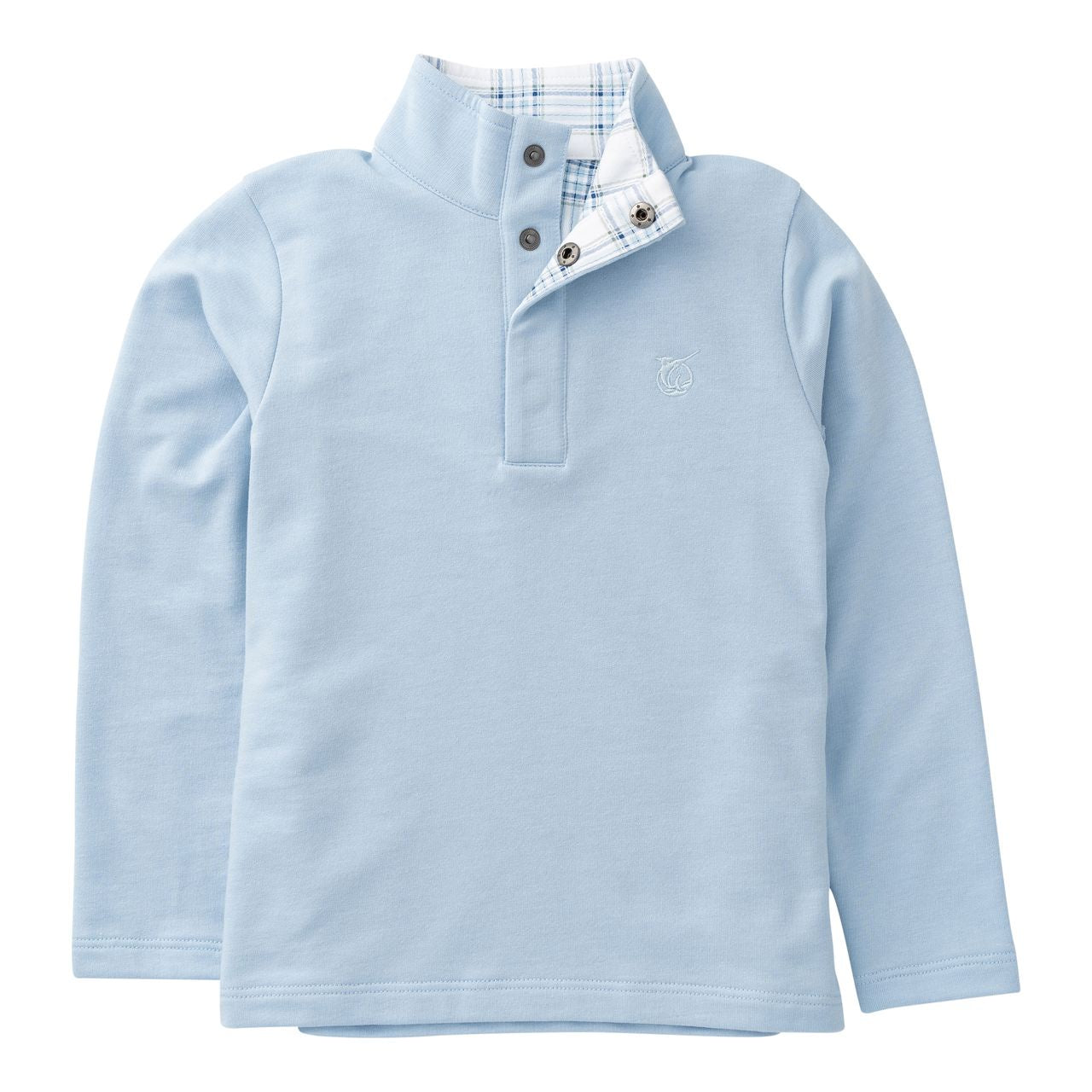 Prodoh Sporty Snap Pullover - Cashmere Blue