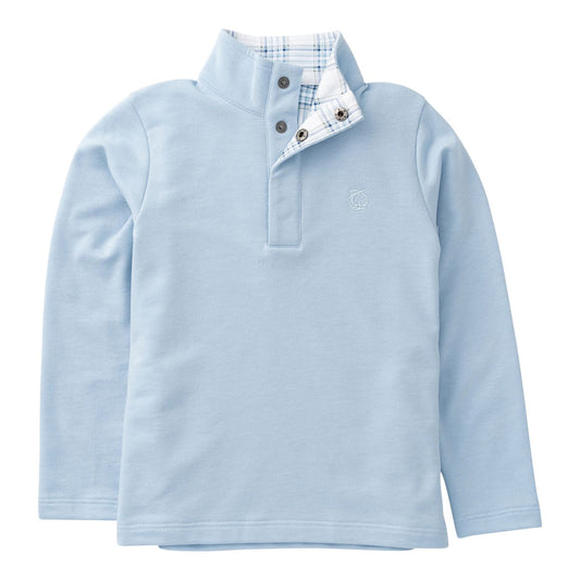 Prodoh Sporty Snap Pullover - Cashmere Blue