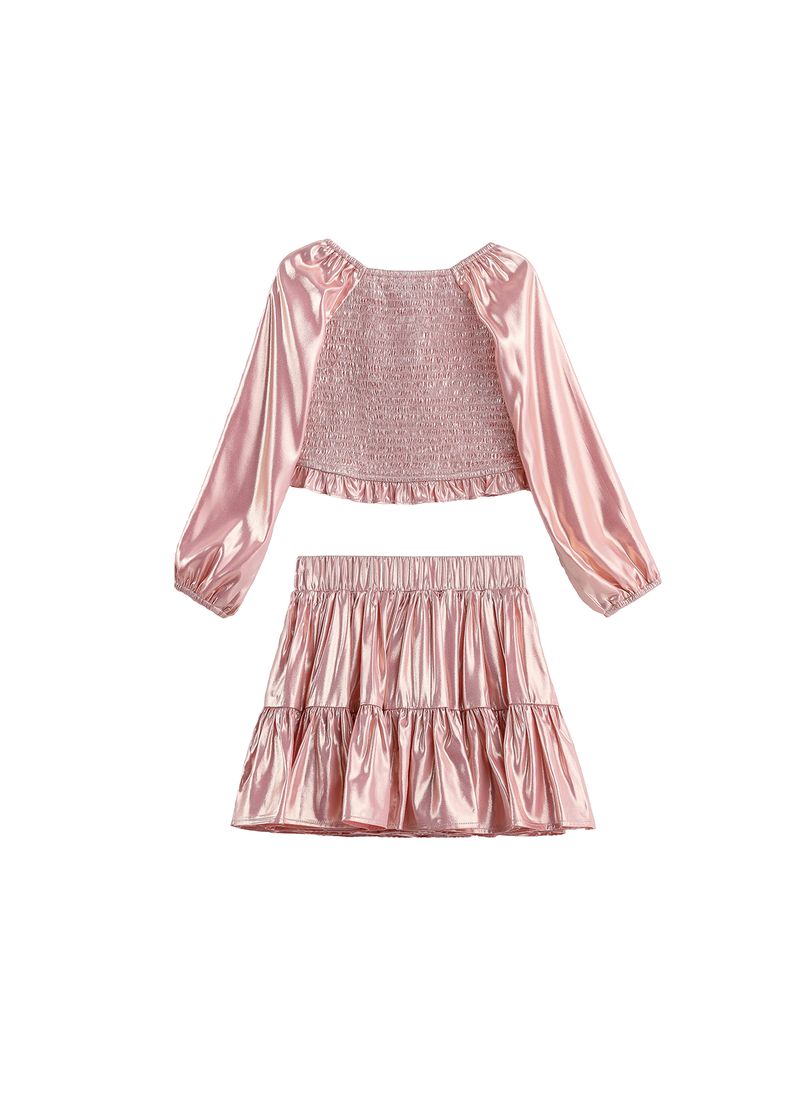 Isobella & Chloe Rosy Glow Two Piece Set