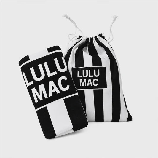 Lulu Mac Beach Towel - Black