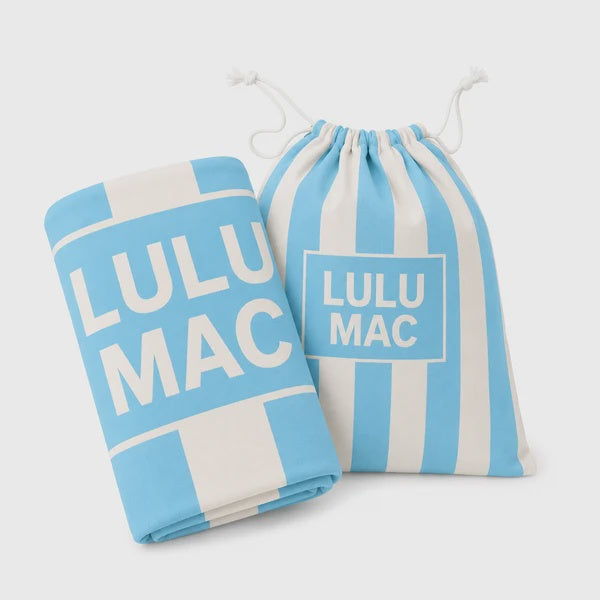 Lulu Mac Beach Towel - Blue
