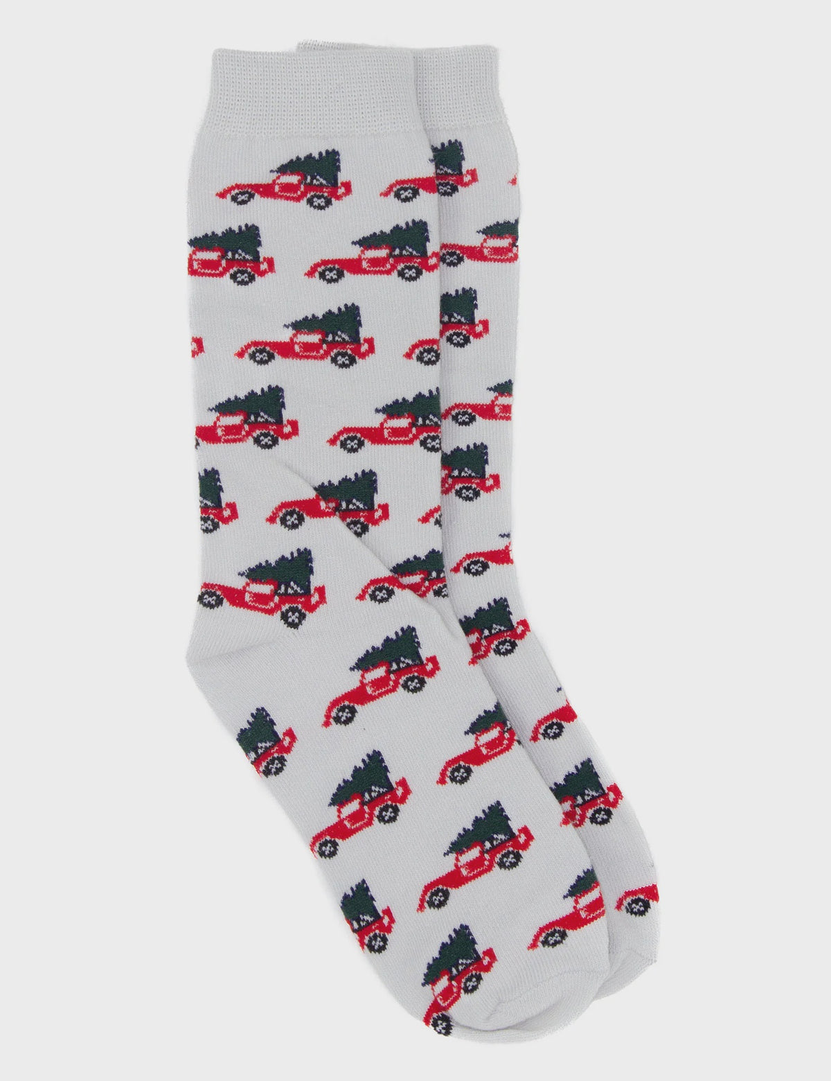Properly Tied Boys Lucky Duck Sock - Christmas Truck