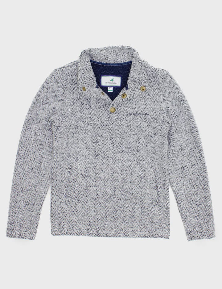 Properly Tied Upland Pullover - Navy