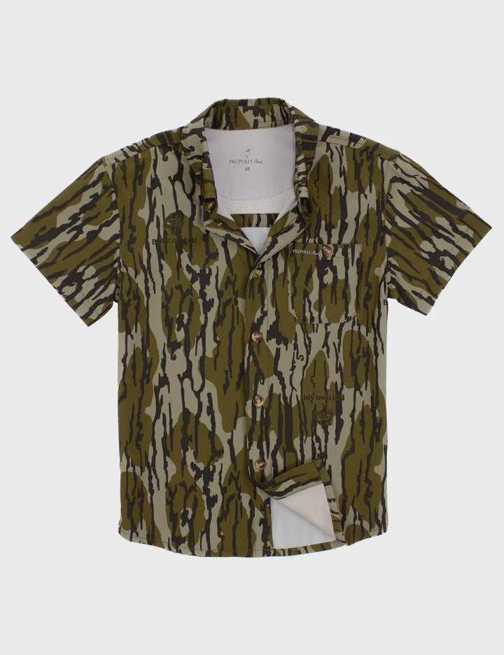 Properly Tied Sportsman Field Shirt Mossy Oak Original Bottomland
