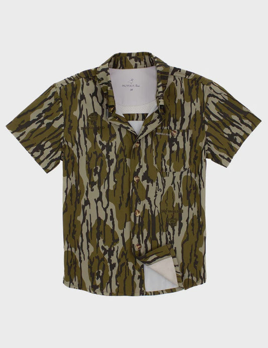 Properly Tied Sportsman Field Shirt Mossy Oak Original Bottomland