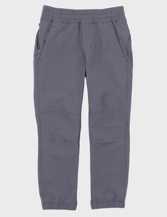 Properly Tied Boys Court Jogger - Charcoal