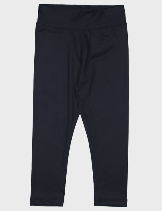 Properly Tied Girls Performance Leggings - Navy