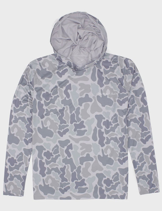 Properly Tied Sportsman Performance Hoodie Polar Camo