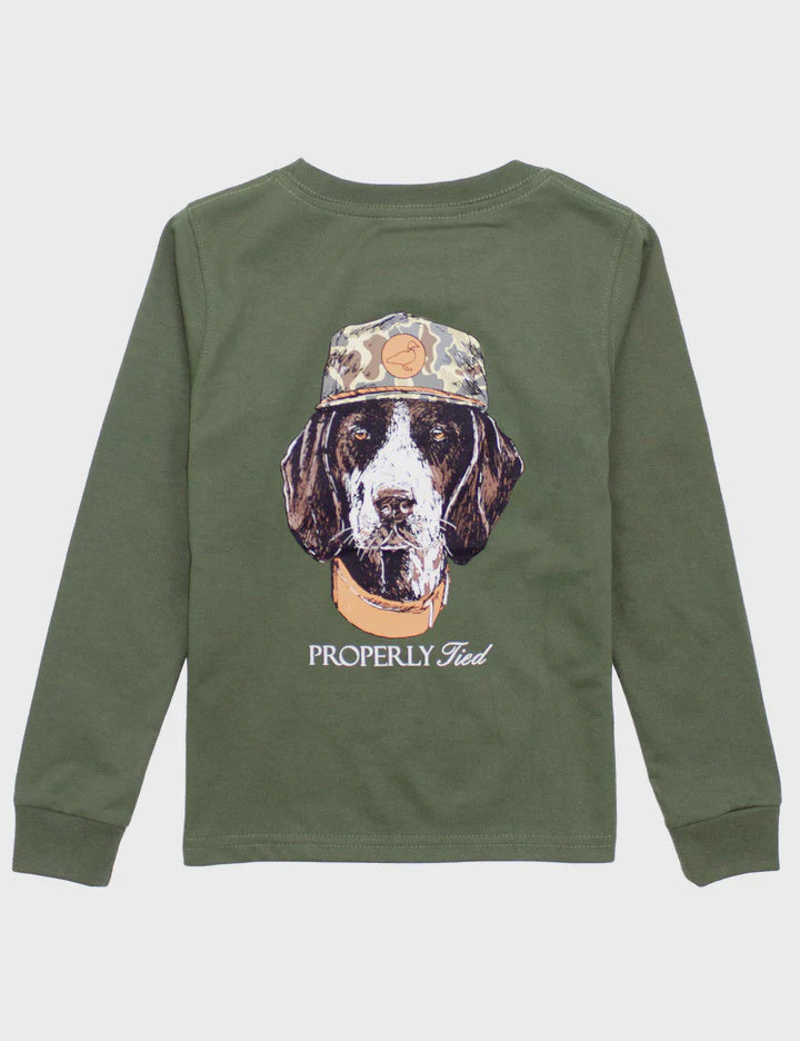 PT Man's Best Friend L/S Olive Green