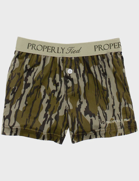 Properly Tied Inlet Boxer Mossy Oak Original Bottomland