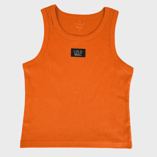 Lulu Mac Solid Orange Tank