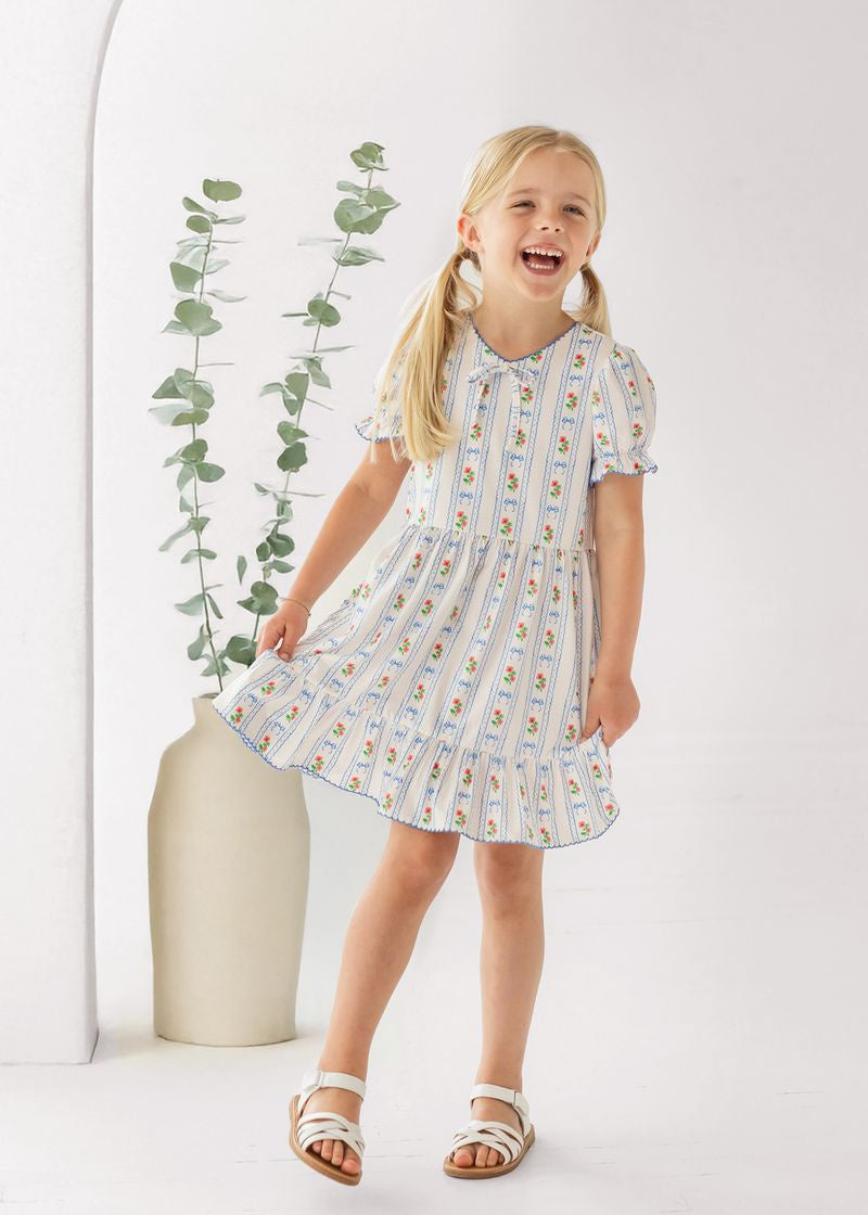 Mabel & Honey Blooms and Bows Dress