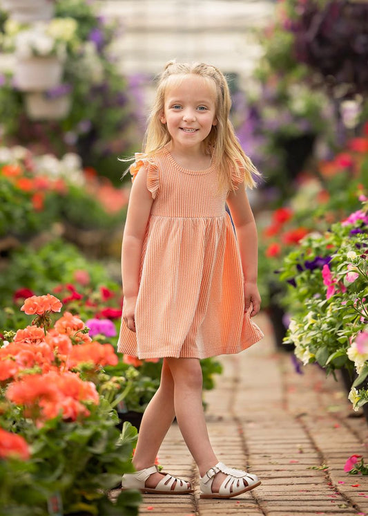 Mabel & Honey Sunkissed Apricot Dress