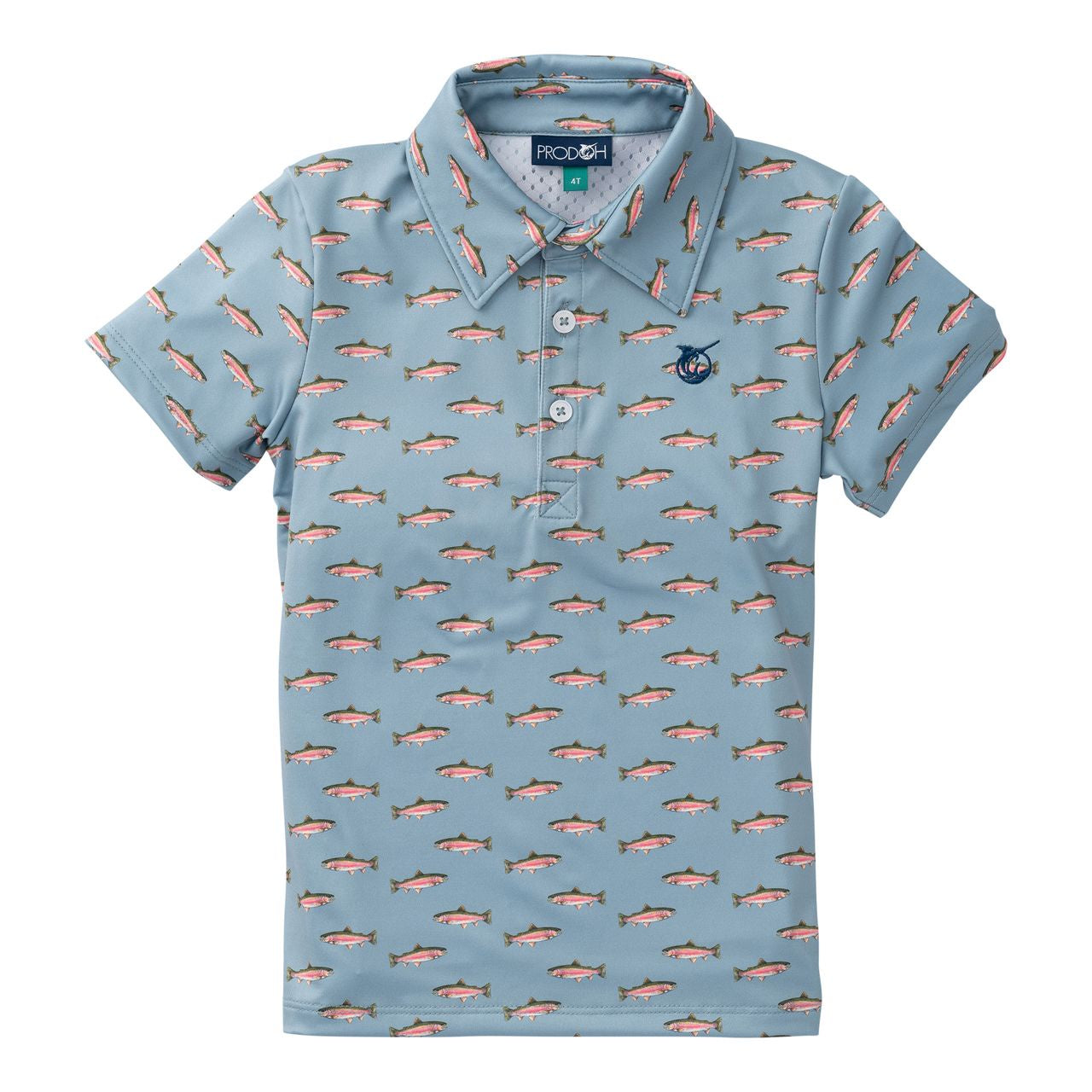 Prodoh SS Pro Performance Polo - Rainbow Trout