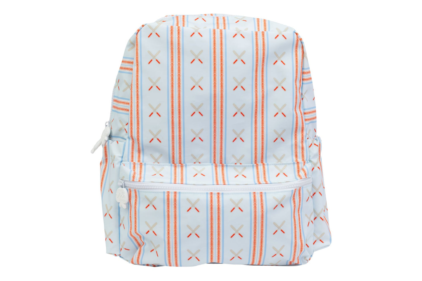 Apple of My Isla Large Backpack - Baseball