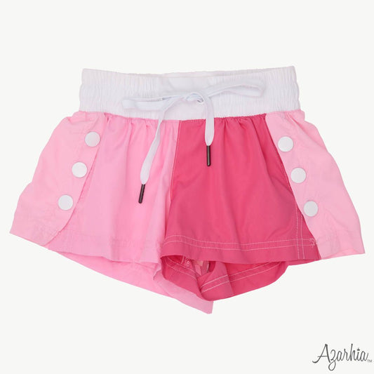 Azarhia Pinks Color Block Short