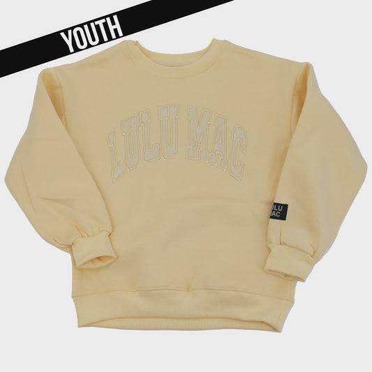 LuLu Mac Youth Sweatshirt - Butter