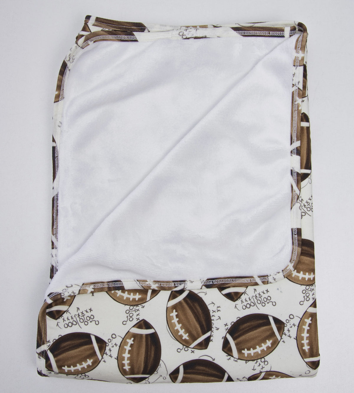 Rockin Royalty Tiny Tackle Swaddle Blanket