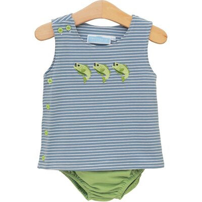 Trotter Street Kids Hooked on Fishing Diaper Set