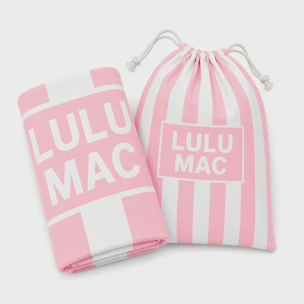 Lulu Mac Beach Towel - Pink