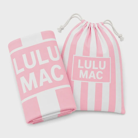 Lulu Mac Beach Towel - Pink